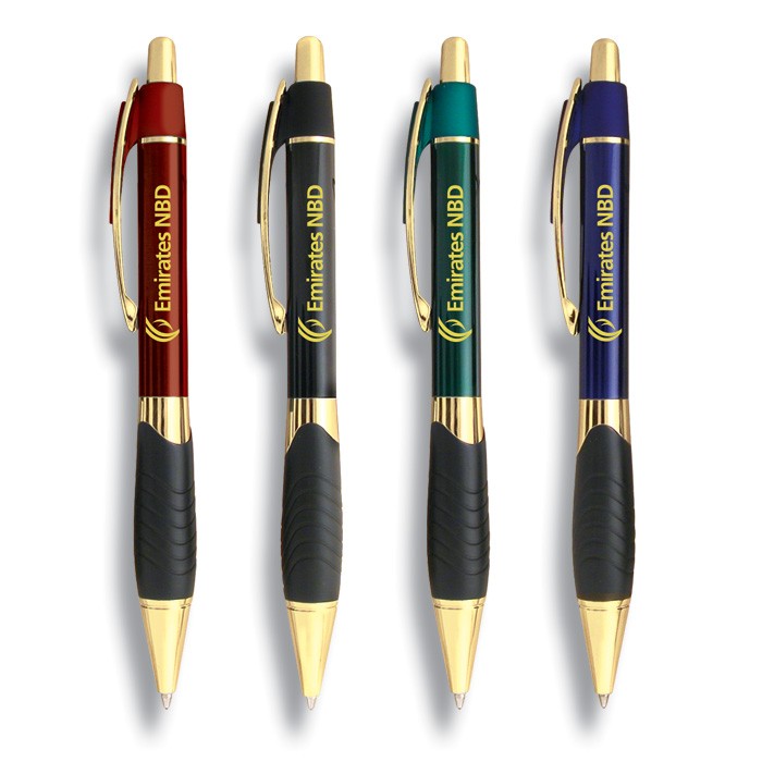 Arch Rival Retractable Pen with Gold Trim WAUAR1GO
